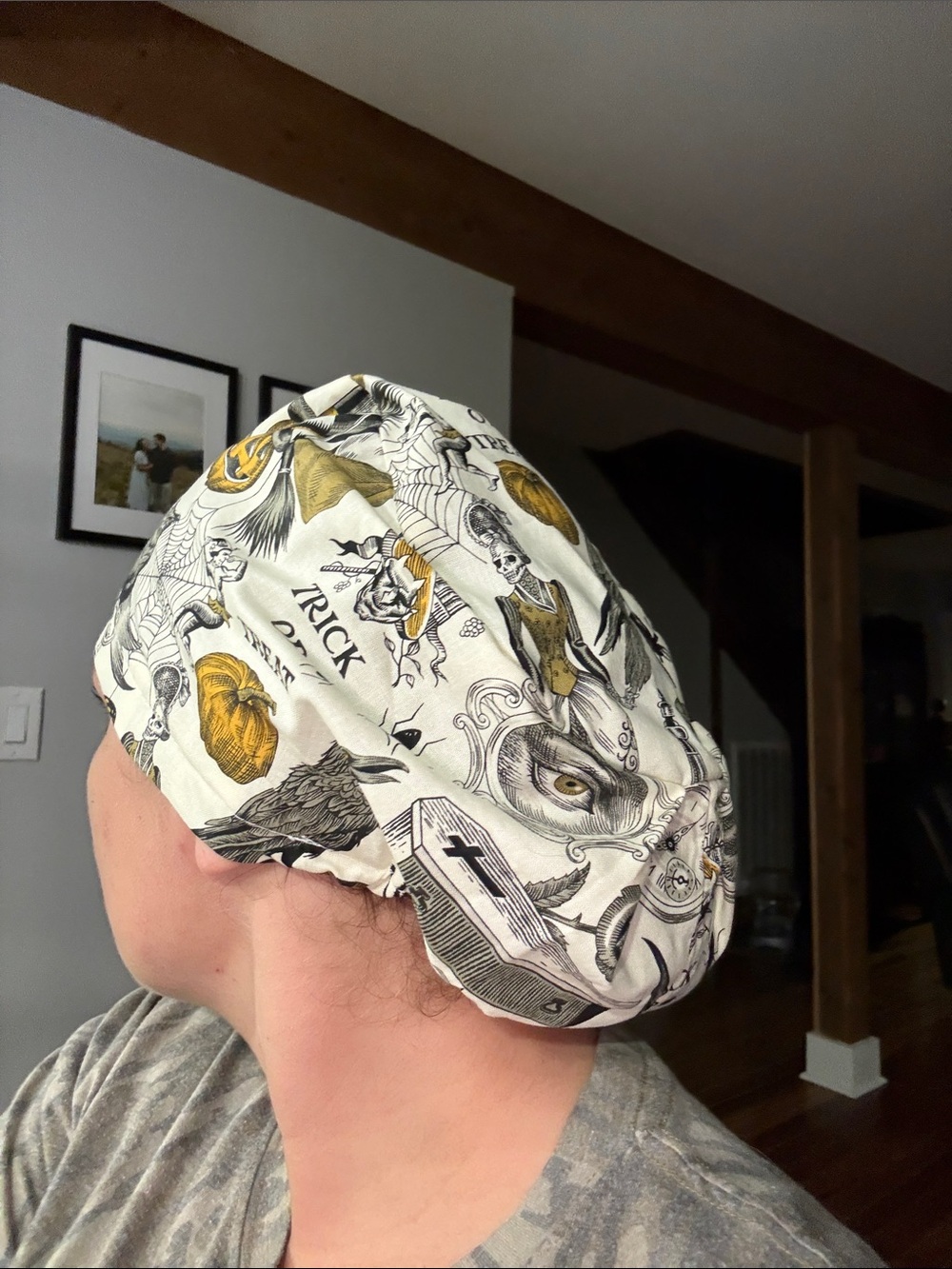 Halloween Scrub Hat